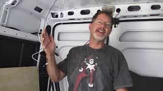 How to install a Maxx Air Fan on a Promaster Van | Solar install Wrap up