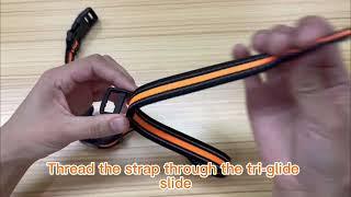 IMPORTANT: How to install the collar strap of RS2