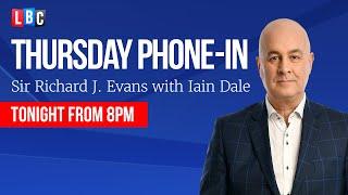 Professor Sir Richard J. Evans joins Iain Dale to take your calls | Watch Again