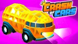 БОЕВЫЕ МАШИНКИ Crash of Cars НОВАЯ Тачка АРАХИС - Прохождение Мультяшной Игры Разрушительные Гонки