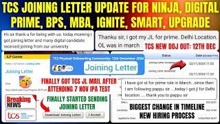 TCS BIGGEST CHANGE IN SENDING REMAINING STUDENTS JOINING LETTER MAIL | MASS ONBOARDING ON 12 DEC'24