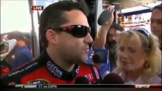 Tony Stewart "The Best of Smoke" Angry and Funny Updated 9-2017