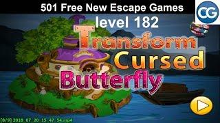 [Walkthrough] 501 Free New Escape Games level 182 - Transform cursed butterfly - Complete Game