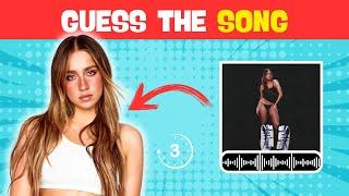 GUESS THE TATE MCRAE SONG IN 3 SECONDS (Music Quiz 2025) | We Quiz!