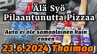 Auto Ei Käyttäydy Enää Kuin Ennen - Jomtien Rannalla Ja Makrokeikka 23.6.2024 Thaimaa