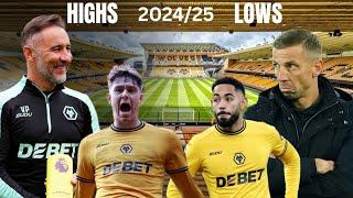 HIGHS & LOWS OF WOLVES 24/25 EPL SEASON (Full Video)
