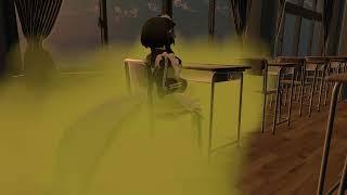 skunk girl in the classroom