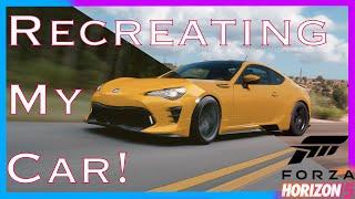 Forza Horizon 5 - FRS/BRZ/86 Customization + Wheel Gameplay | Recreating My Real Car In FH5!