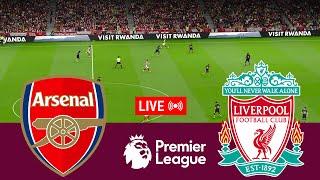 [LIVE] Arsenal vs Liverpool Premier League 24/25 Full Match - Video Game Simulation