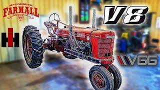 FORGOTTEN V8 4 Speed Swapped Tractor - Will It RUN AND DRIVE 35 miles home?