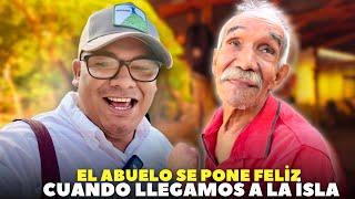 ASÍ ENCONTRAMOS AL ABUELO MARIO EN LA ISLA ️