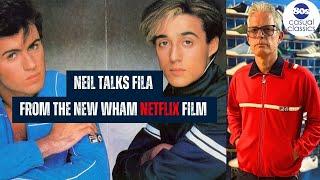 Neil talks Fila as worn by WHAM in the NEW Netflix film.