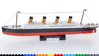 Cobi R.M.S. Titanic 1:450 scale Executive Edition set review! This one's 2 feet long, way cheaper