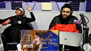 REACTING TO KZ TANDINGAN COVER ADELE ROLLING IN THE DEEP SINGER 2018 (OFFICIAL TOP HILL REACTION)