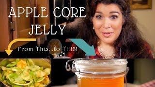 Simple Apple Core Jelly - Waste Not, Want Not! - with PREPSTEADERS