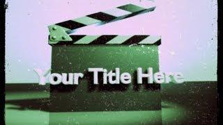 How to Make an Animated Title in Adobe Premiere Pro CS6