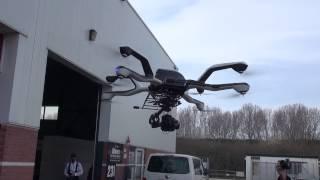 Acecore Technologies NEO octocopter flight test