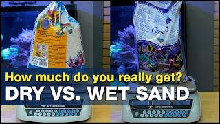 Is 40lbs really 40lbs? Are you getting what you pay for? Live Sand vs. Dry Sand | BRStv Investigates