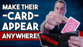 BEST IMPOSSIBLE Card Trick you will EVER LEARN! Make Cards Appear Anywhere! Easy/Fooling Tutorial.