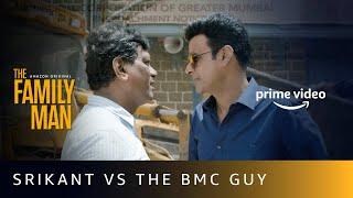 Srikant Saves The School | The Family Man BMC Scene | Manoj Bajpayee | Amazon Prime Video