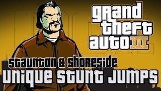 GTA III | Staunton & Shoreside Vale Unique Stunt Jumps