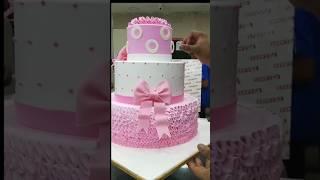 how to make 1st birthday cake for boy #cake #theme #birthday #cakedesign # vk cake video in shorts