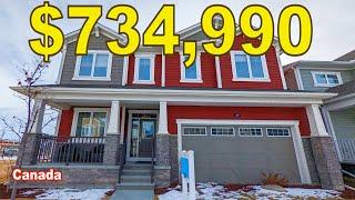 Huge Brand New 2750 Sq. Ft. Home W/ Four Bedrooms & Big Kitchen in Calgary | Mattamy Homes Showhome