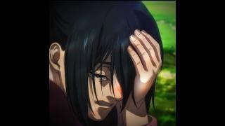 Mikasa's Final Goodbye  | Eren's Grave Scene | #SummertimeSadness