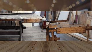 Cabinet Makers Vintage Workbench Restoration