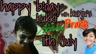 Kukki's b'day ......with. .kunju's Prank. ......