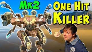 The One Hit Killer ARES Mk2 Overpowered War Robots Gameplay WR