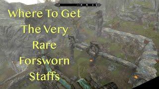 Skyrim ~ Where To Get The Very Rare Forsworn Staffs