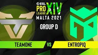 CS:GO - Entropiq vs. TeamOne [Dust2] Map 2 - ESL Pro League Season 14 - Group D