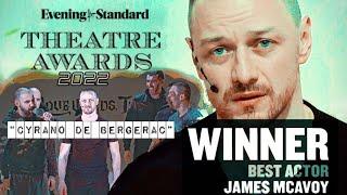 James McAvoy wins 2022 Best Actor  for " Cyrano de Bergerac " || Live Moments