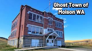 Touring the Ghost Town of Molson, Washington - A Historic Mining Community Frozen in Time