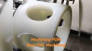 Machining POM-Plastic CNC machining