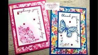 What’s New at Stampin Up!! Plus 2 Easy Spring Corners Cards!!