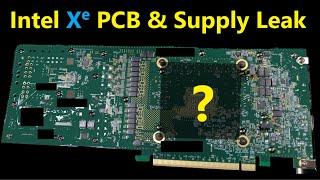 Intel Xe DG2 PCB & Supply Leak: GPU Competition returns in Q1 2022