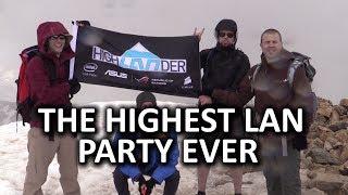 HighLANder - The Highest Mountaintop LAN Party EVER - LTT Official Video