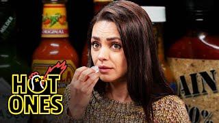 Mila Kunis Hits the Ranch While Eating Spicy Wings | Hot Ones