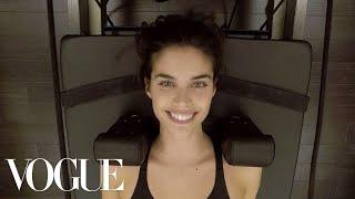 Model Sara Sampaio’s Pre-Victoria's Secret Show Workout | Vogue