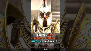 Can You Kill Adamus Phillida Before the Quest