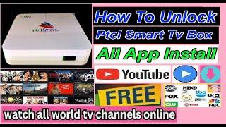 PTCL Smart TV Unlock | How to Unlock PTCL Smart Tv | Smart TV Convert to android Tv BOX,Free Channel