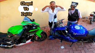 Zx10r Vs Chapri Boys  Road Pe Kiya Drama  10 Hazar ka Petrol liya 