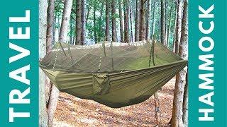 Ultralight Travel Hammock with Mosquito Net