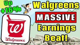 Walgreens Stock is Soaring After Earnings! | Walgreens (WBA) Stock Analysis! |