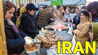 The Most Beautiful Street Food Lady in Tehran IRAN 