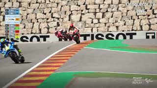 Marc Marquez Vs Pecco BagnaiaRace MotoGP Aragon Grand Prix #AragonGP 2024