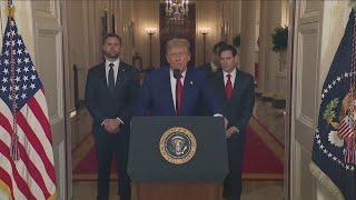 Trump announces ceasefire agreement between Israel and Iran