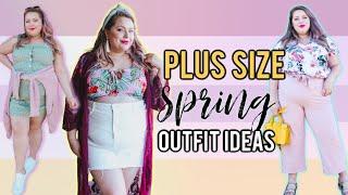 Creating Plus Size Outfits From My Closet | Outfit Inspiration Spring Summer 2021 Trends